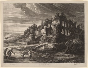 Landscape with Large Roman Ruins, c. 1638.
