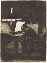 The Printmaker (Le Graveur), 1861.