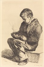 Boy Eating Soup (Enfant mangeant sa soupe), 1861.
