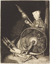 Breton Spinner (Fileuse Bretonne), 1861.