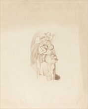 Holy Family? with Angels, 19th century.