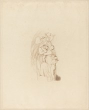 Holy Family? with Angels l.1: The March of the Intellect, 19th century.