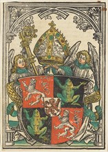 The Coat of Arms of Wigeleus von Fröschel, Bishop of Passau, 1503.