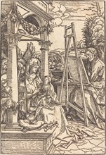 Saint Luke Painting the Portrait of the Virgin, 1507.