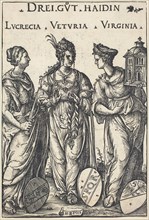 Lucretia, Veturia and Virginia, 1516.