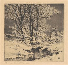 First Snow (No. 1), c. 1914.