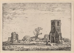 Ruins of a Church (Chapel of Eykenduynen near The Hague), 1621.