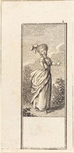 Girl with an Ostrich Feather Headdress, 1784.