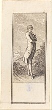 Young Man Bareheaded, with Sword, 1784.
