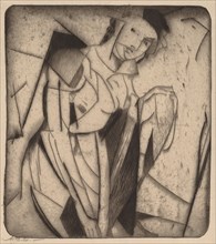 Figure in Glass, 1916-1917.