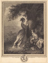 Le Chiffre d'amour, 1786.