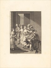 Saint-Preux sort de chez des femmes du monde, 1776.