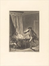 Ah! Jeune homme à ton bienfaiteur, 1774.