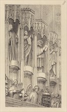 Statues in the Architecture of Henry the Seventh's Chapel, Westminster Abbey, published 1829.