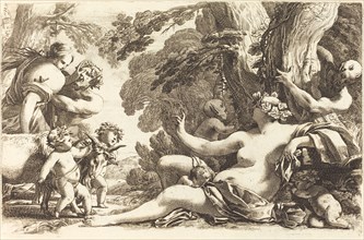 Seated Bacchante with Children, 1650s.
