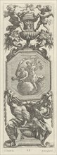 Ornamental Panel Surmounted by Two Putti and a Vase, 1647.