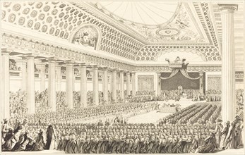 L'Ouverture des Etats-Generaux a Versailles, le 5 mars 1789, probably 1794.