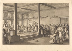 Réception de Choiseul-Gouffier chez Hassan-Tchousch-Oglou, 1780.