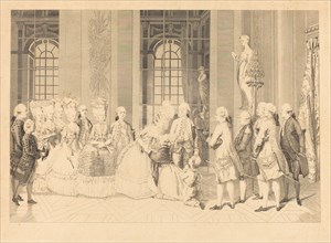 Le Reine annoncant a Mmme. de Bellegarde des juges et la liberte de son mari en mai 1, 1779.