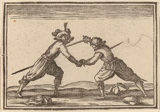 Duel with Swords, 1621.
