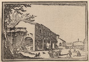 Courtyard of a Farm, 1621.