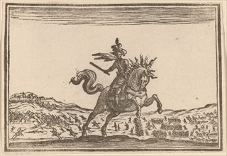 Military Commander on Horseback, 1621.