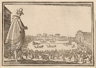 Piazza Santa Maria Novella, Florence, 1621.