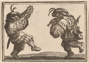 Dancers with Flute and Tambourine, 1621.