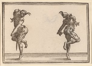 Two Pantaloons Dancing, 1621.