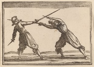 Duel with Swords and Daggers, 1621.