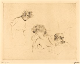 In a Private Room (third plate), 1910.