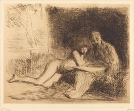 The Model's Rest (fourth plate), 1909.