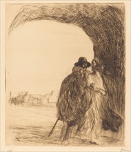 The Meeting under the Arch (third plate), 1910.