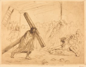 Christ Carrying the Cross (fourth plate), 1910.