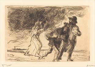 The Road to Emmaus (first plate), 1902/1907.