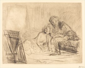 The Model's Rest (first plate), 1909.