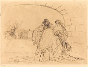 The Meeting under the Arch (first plate), 1910.