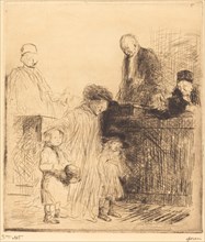 Coming Out of the Hearing (first plate), 1909.