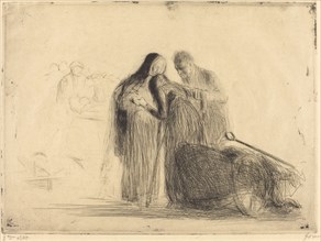Lourdes, the Paralytic (second plate), 1912/1913.