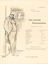Une Journée parlementaire, 1894.