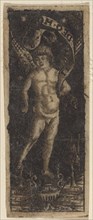 Cherub on a Vase with Inscription: "SOLI DEO HONOR", c. 1490/1510.