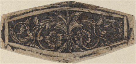 Ornament in Hexagonal Shape, c. 1480/1510.