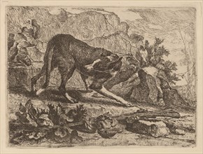 Landscape with Greyhound and Rifle, 1642.