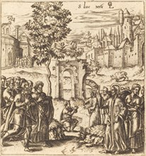 The Ten Lepers are Cleansed, probably c. 1576/1580.