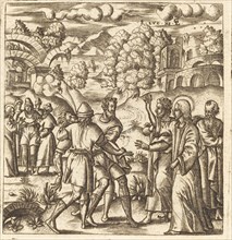Christ Heals a Dumb Man, probably c. 1576/1580.