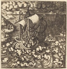 Christ Praying while His Disciples are in a Boat on a Windy Sea, probably c. 1576/1580.