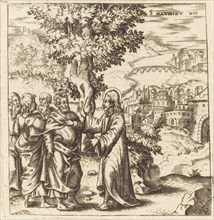 Christ Admonishes His Disciples, probably c. 1576/1580.
