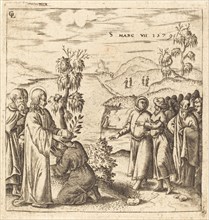 Christ Healing a Deaf Man, 1579.
