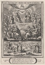 Les Festes du mois de November (November: All Saints), 1603.
