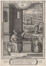 Les Festes du mois de Octobre (October: Saint Luke), 1603.